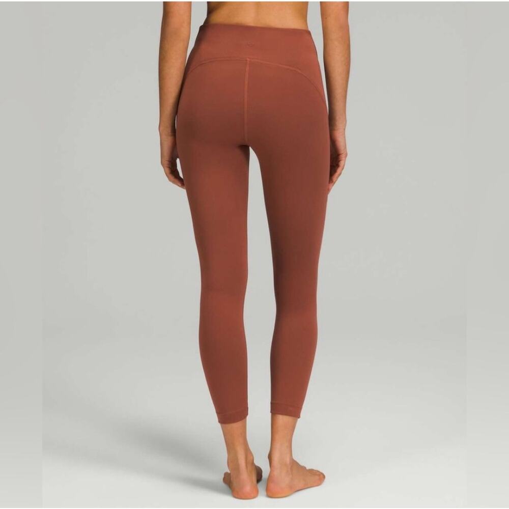 Lululemon InStill High-Rise Tight 25" Size 6 Ancient Copper Yoga Athleisure - Picture 2 of 11